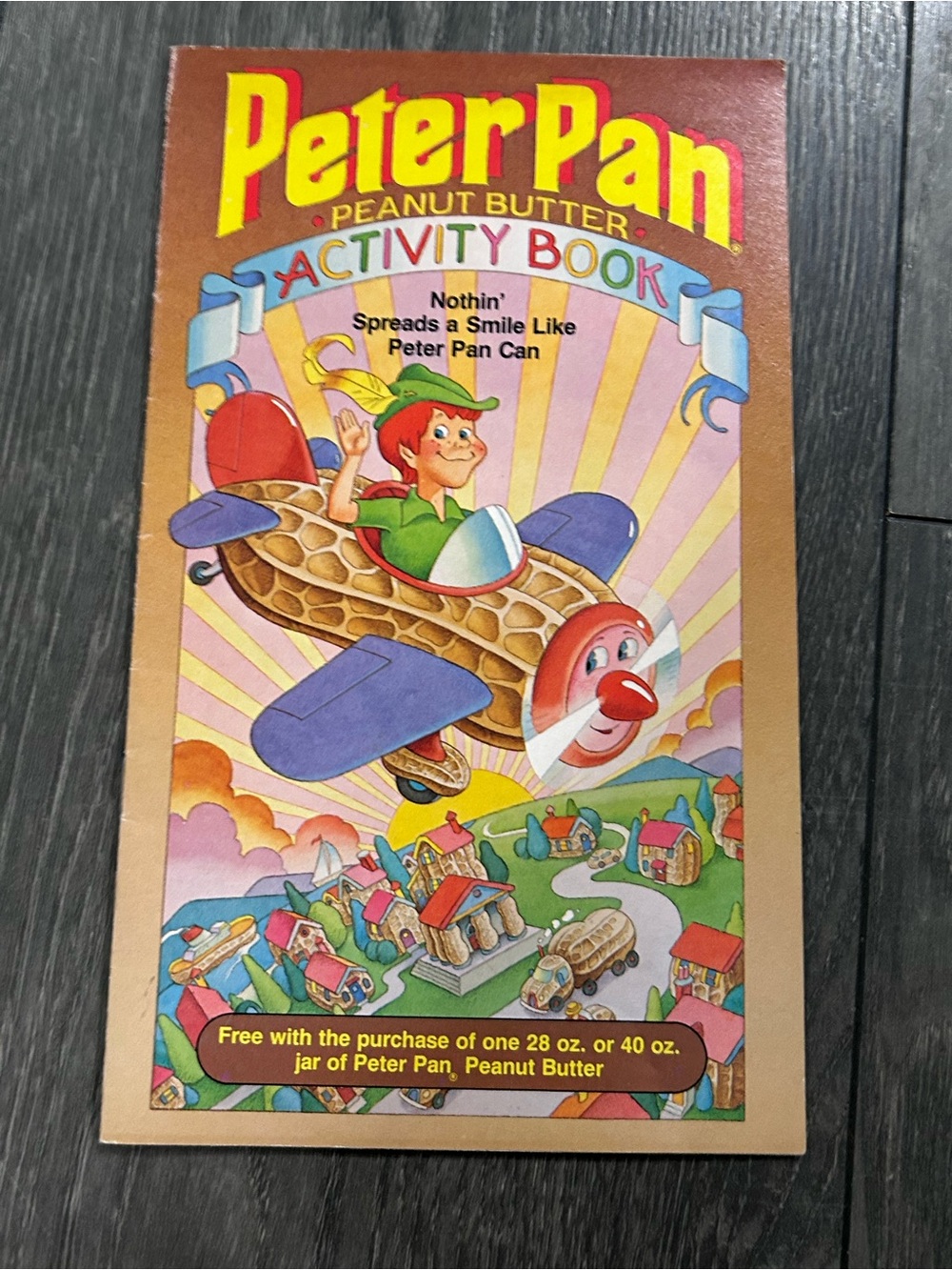 Peter Pan Peanut Butter (1983, Swift & Co.) Activity Book "Free w/ Purchase" Ltd